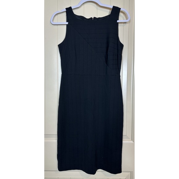 Ann Taylor Dresses & Skirts - Ann Taylor Dress Womens Sz 4P Black Sleeveless Square Neck‎ Career Work GUC